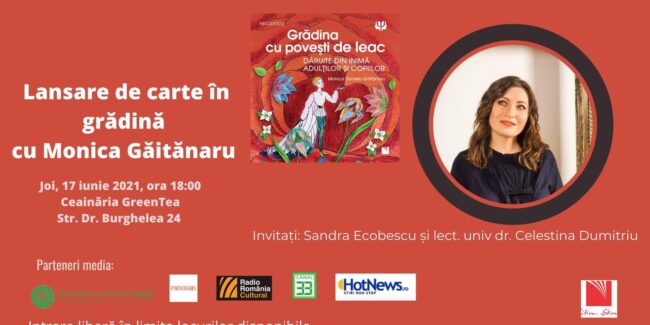 Lansare de carte ”Grădina cu povești de leac”