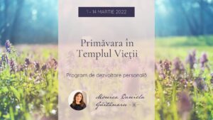 Primăvara în Templul Vieții – retragere online